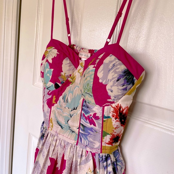 NWOT Floral Bustier Dress - Picture 4 of 8